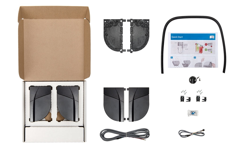 Sensor Flatscan LZR SW Kit Svart