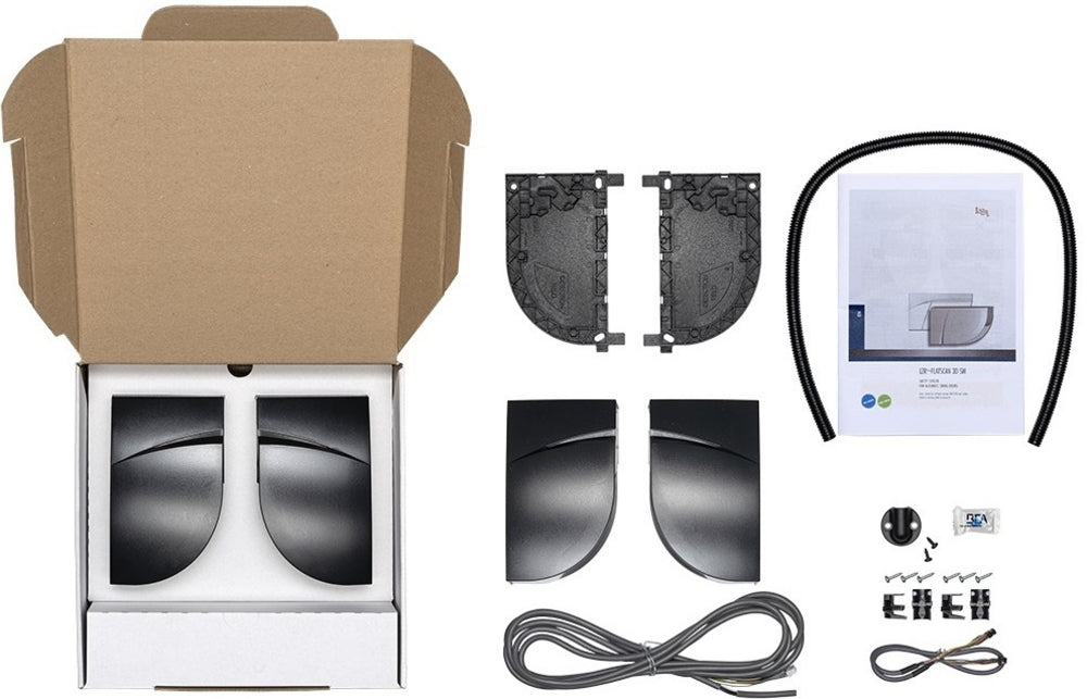 LZR FLATSCAN 3D SW KIT – Svart