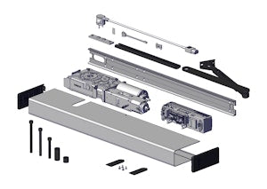 ASSA SW300-S-ECO – Dörrautomatikpaket, tryckande